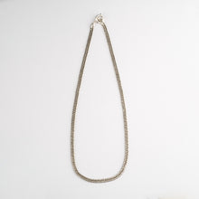 Load image into Gallery viewer, THE JADED | Flat Cuban Chain T-Bar Necklace in 925 Silver
