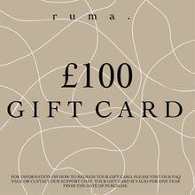 Load image into Gallery viewer, RUMA LIFESTYLE GIFT CARD
