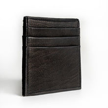 Cargar imagen en el visor de la galería, THE MAYA | Soft Grain Leather 6 Pocket Card Holder In Black
