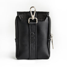 Load image into Gallery viewer, THE CILA | Soft Leather Accessories Pouch In Black
