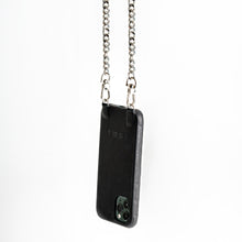 Cargar imagen en el visor de la galería, THE JAGA | Soft Leather I-Phone Case in Black

